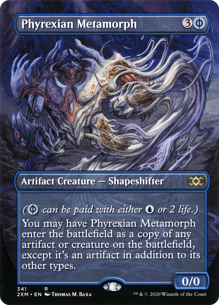 Phyrexian Metamorph (Borderless) (2XM-341) [Double Masters] Foil