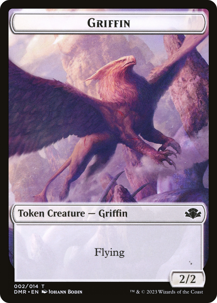 Griffin (TDMR-002) [Dominaria Remastered Tokens]