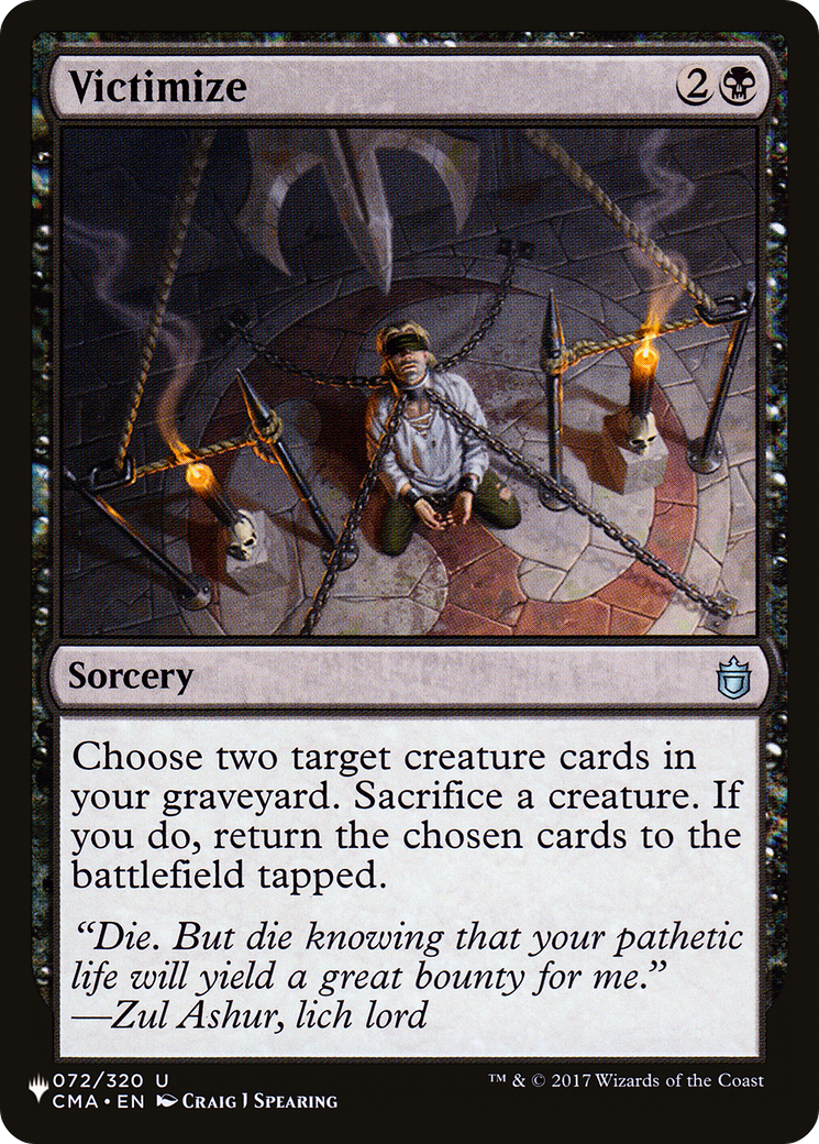 Victimize (LIST-072/320) [The List]