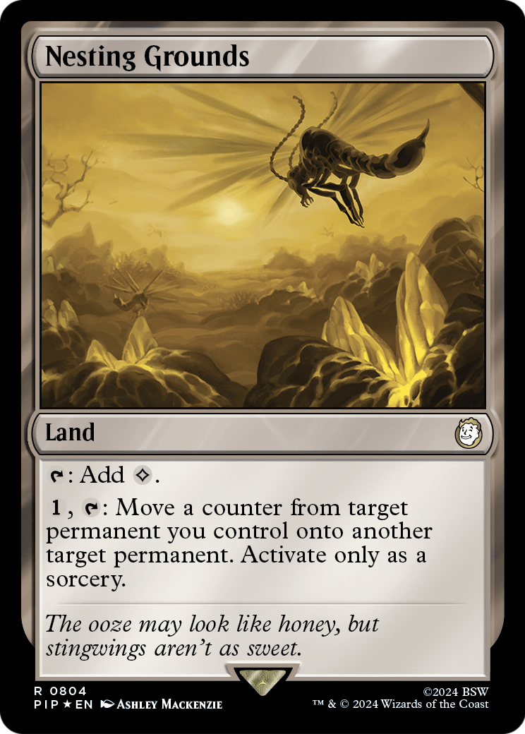 Nesting Grounds (Surge Foil) (PIP-804) [Fallout] Foil