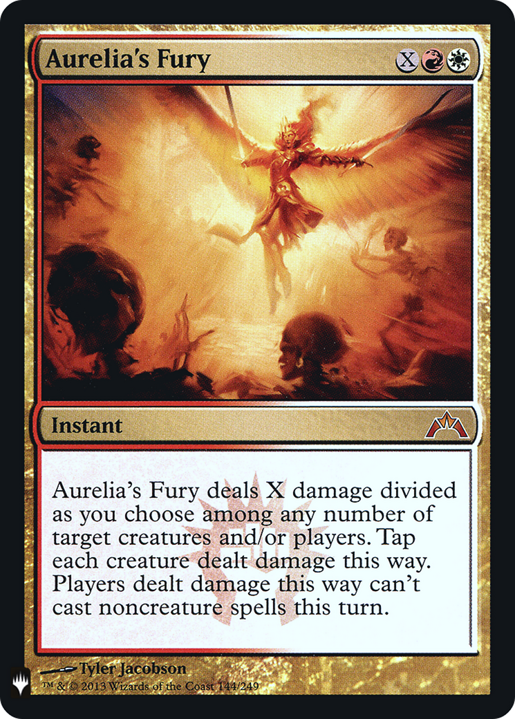 Aurelia's Fury (LIST-144) [The List] Foil