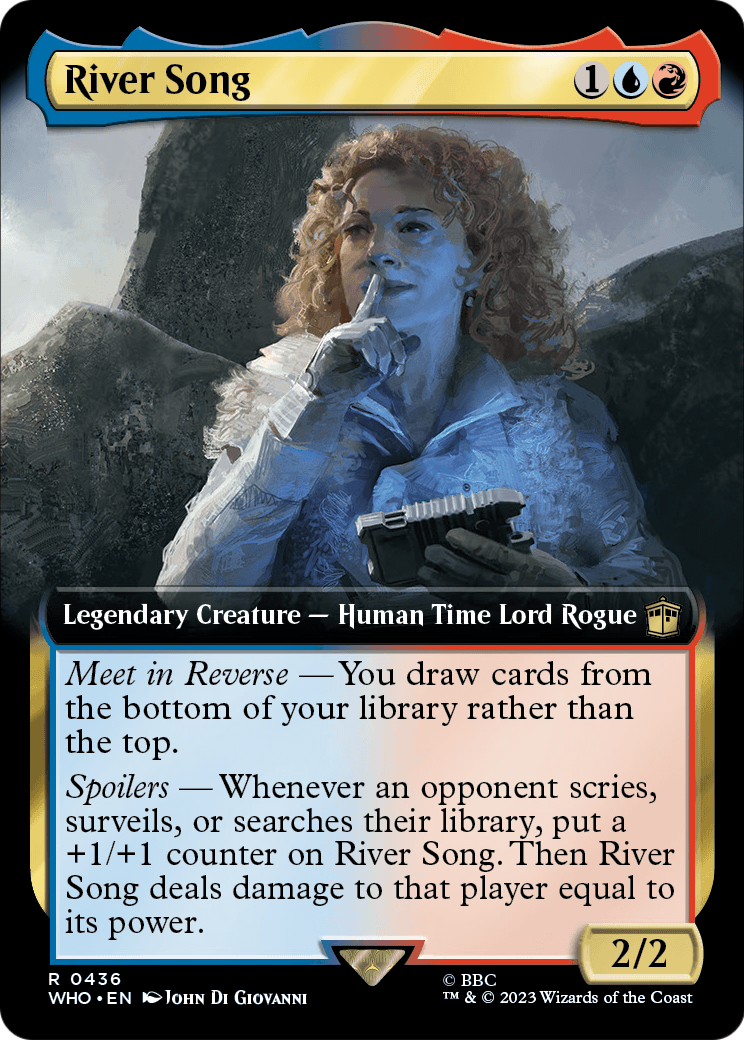 River Song (Extended Art) (WHO-436) [Doctor Who] Foil