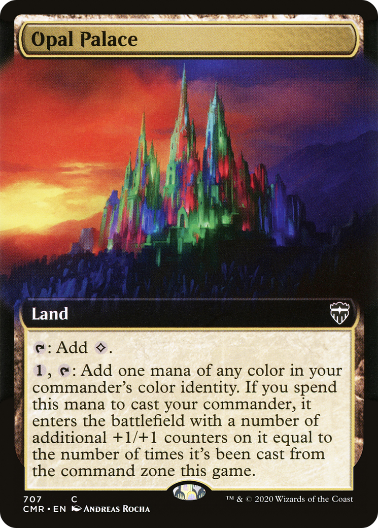 Opal Palace (Extended Art) (CMR-707) [Commander Legends]