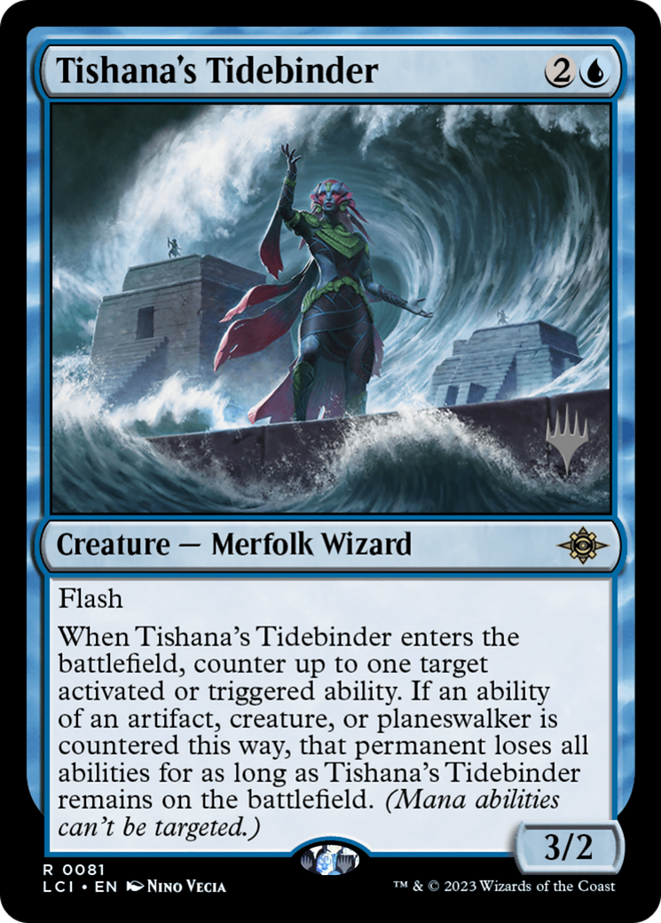 Tishana's Tidebinder (PPLCI-081) [Promo Pack: The Lost Caverns of Ixalan Promos] Foil