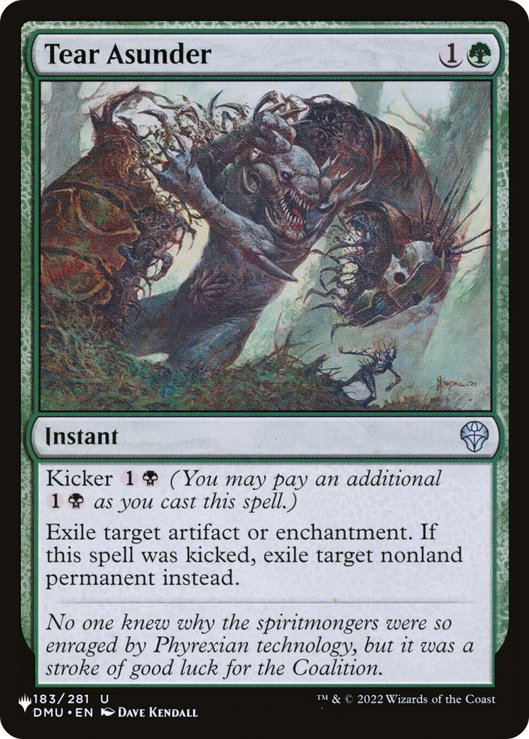 Tear Asunder (LIST-183/281) [The List]
