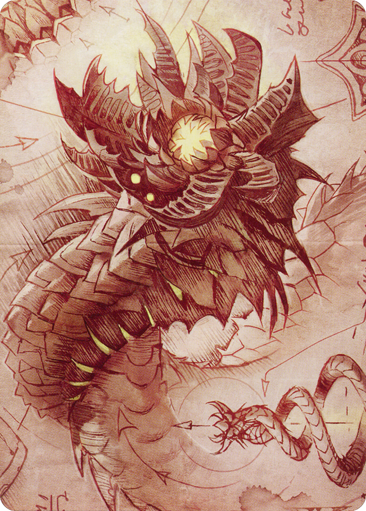 Wurmcoil Engine // Wurmcoil Engine (ABRO-081) (Borderless) [The Brothers' War Art Series]