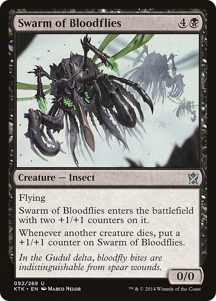 Swarm of Bloodflies (KTK-092) [Khans of Tarkir]