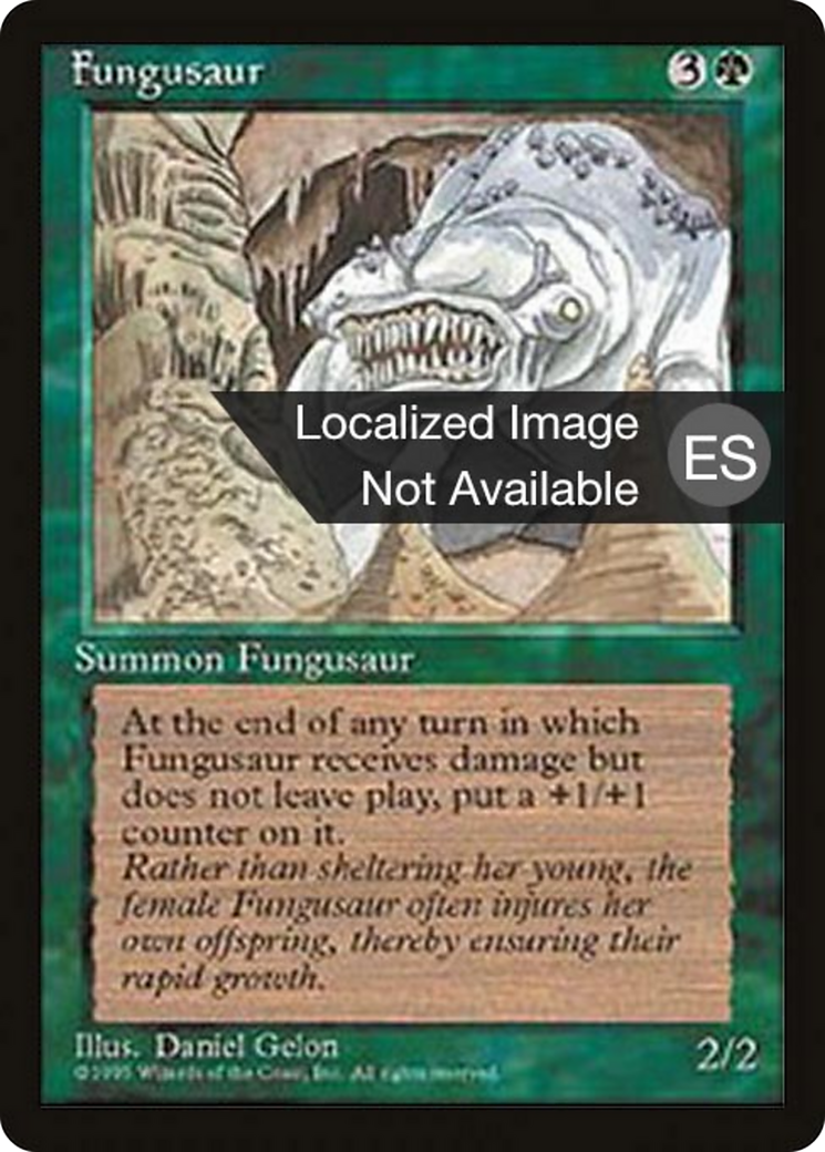 Fungusaur (4BB-246) [Fourth Edition Foreign Black Border]