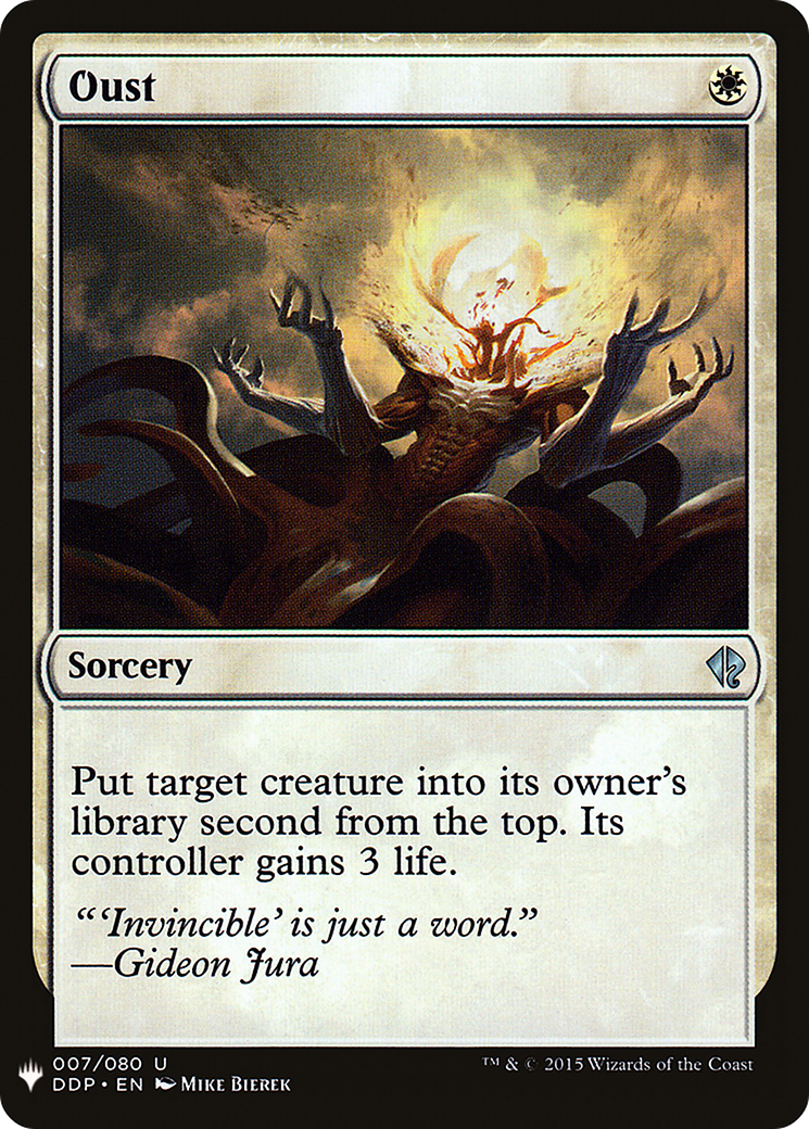 Oust (LIST-007) [The List]