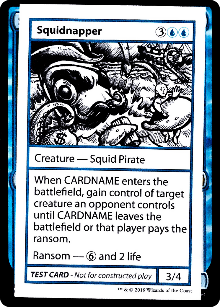 Squidnapper (No PW Symbol) [Mystery Booster Playtest Cards 2021]