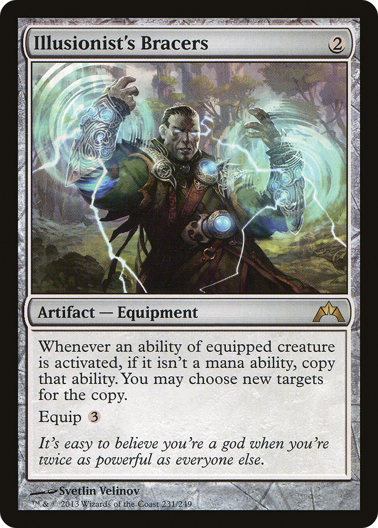 Illusionist's Bracers (GTC-231) [Gatecrash] Foil