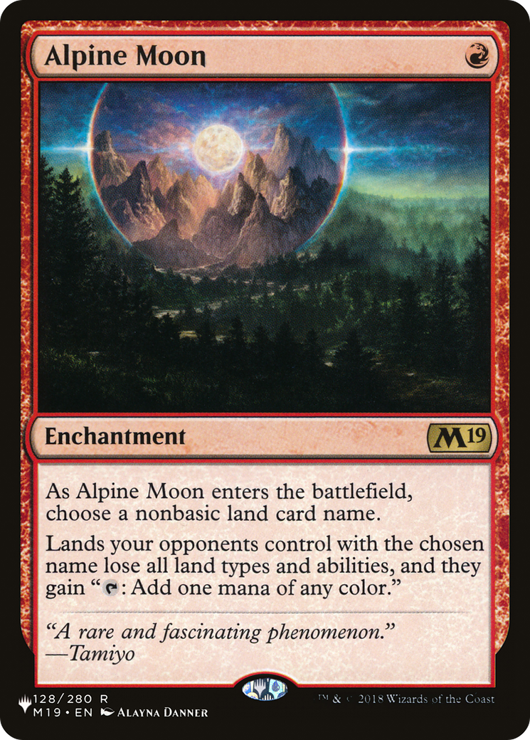 Alpine Moon (LIST-128/280) [The List]