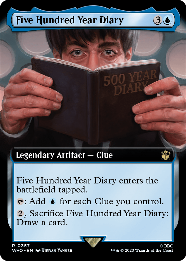 Five Hundred Year Diary (Extended Art) (WHO-357) [Doctor Who]