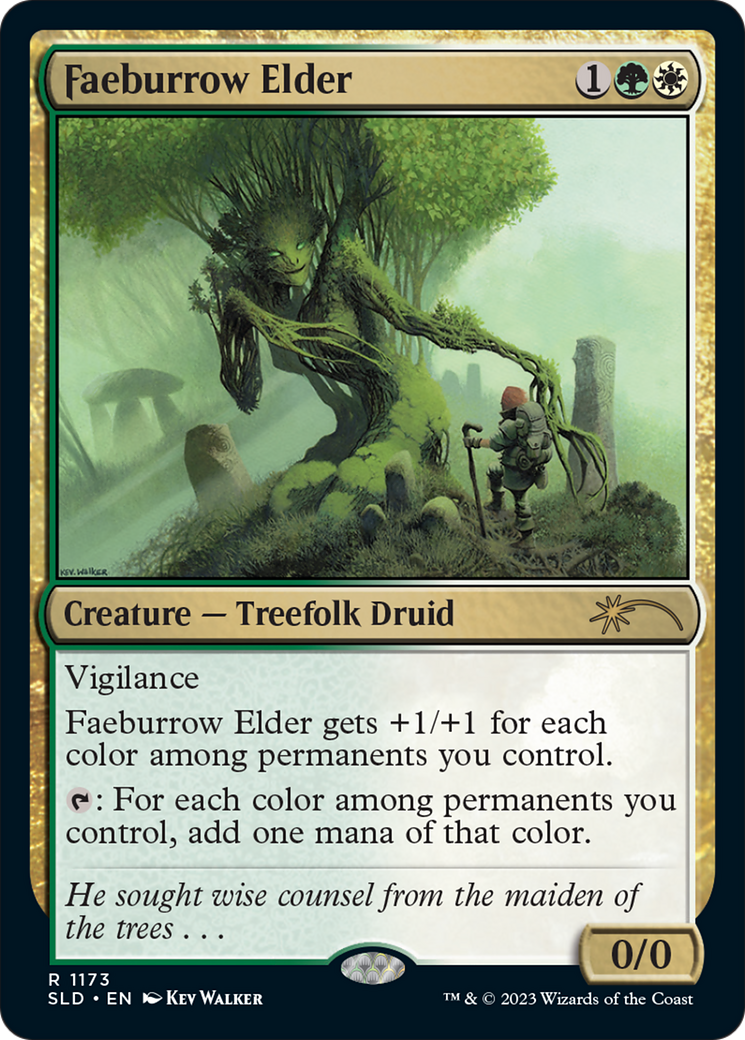 Faeburrow Elder (SLD-1173) [Secret Lair Drop]