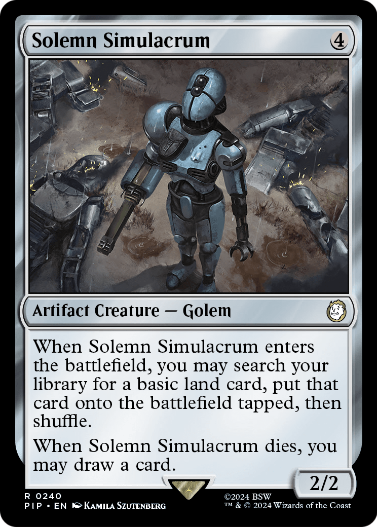 Solemn Simulacrum (PIP-240) [Fallout]