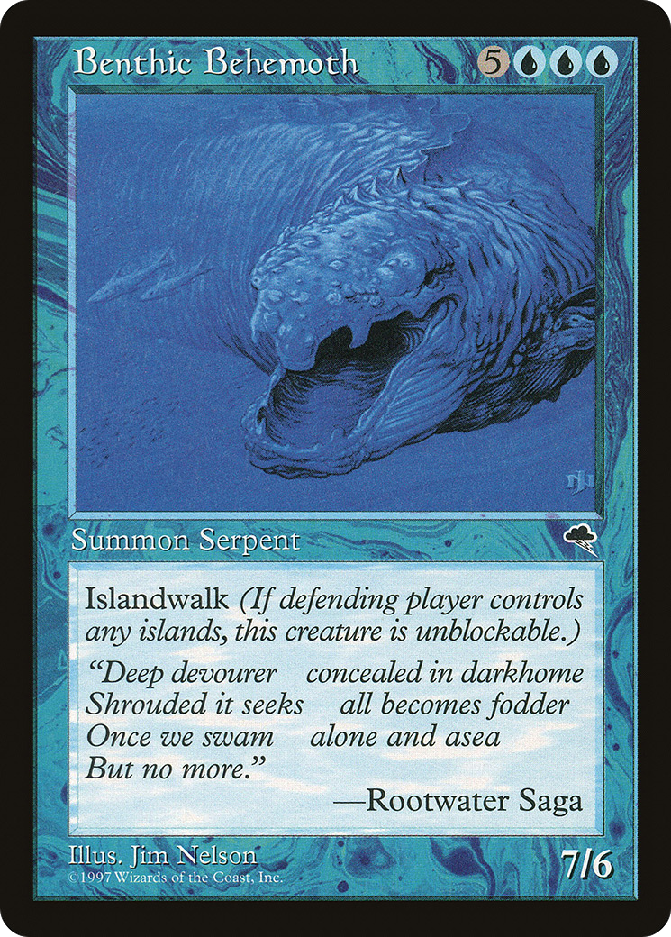 Benthic Behemoth (TMP-054) [Tempest]