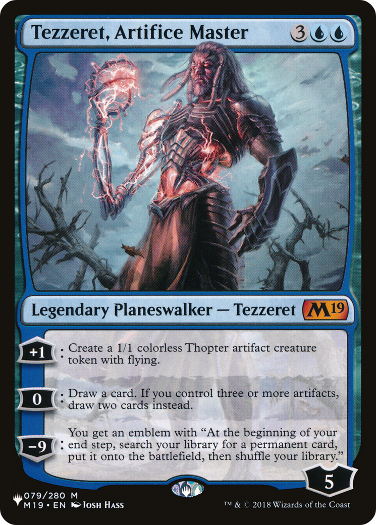 Tezzeret, Artifice Master (LIST-079/280) [The List]