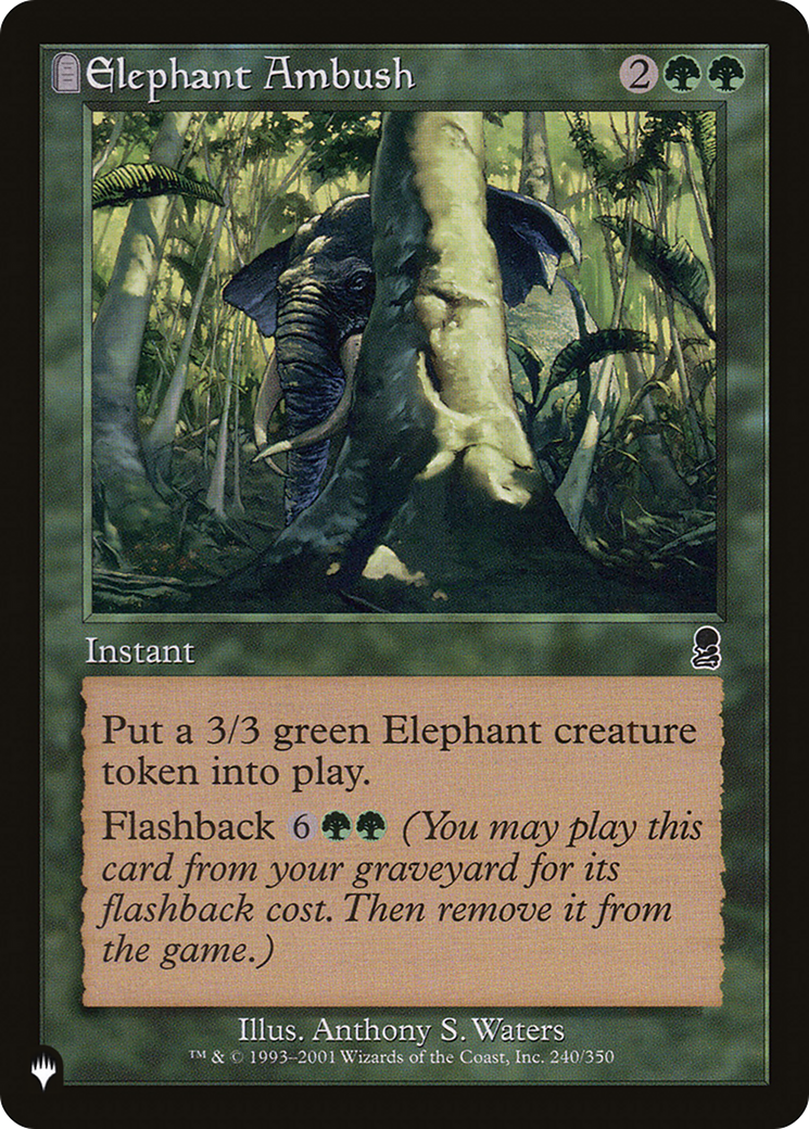 Elephant Ambush (LIST-240/350) [The List]