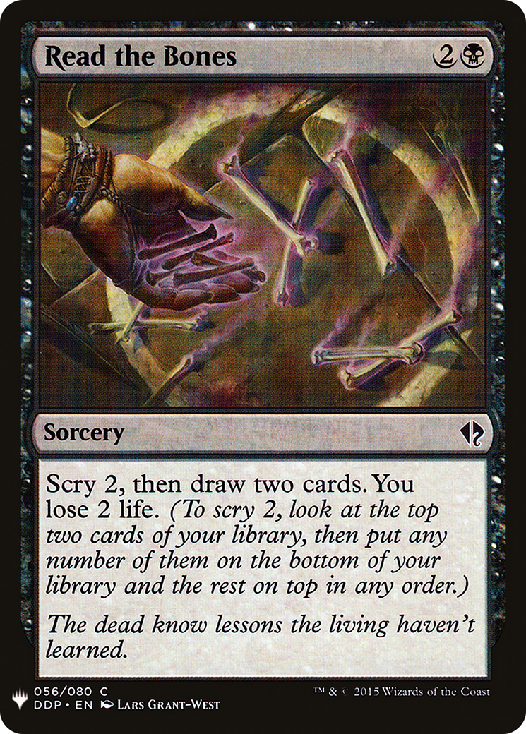 Read the Bones (LIST-056) [The List]