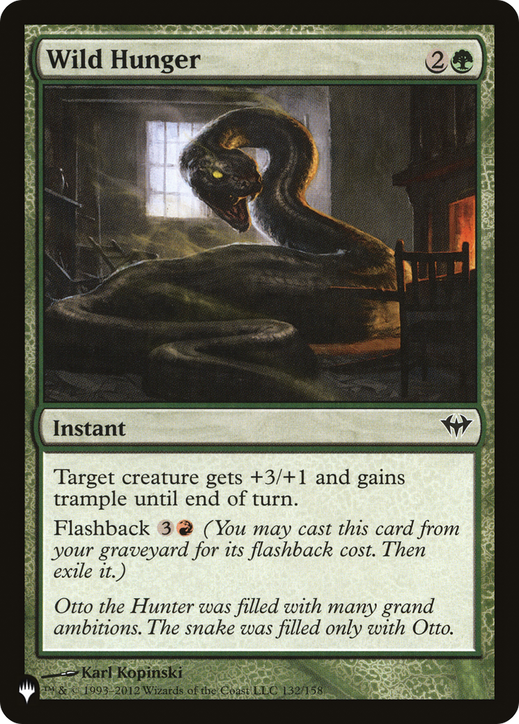 Wild Hunger (LIST-132/158) [The List]