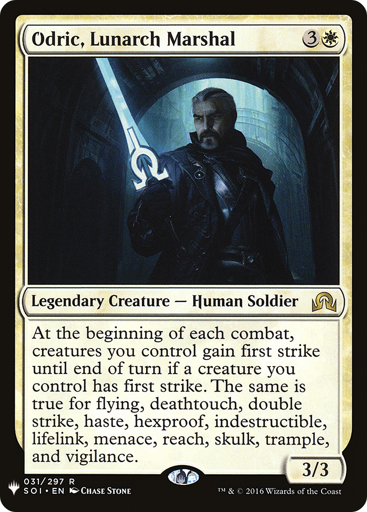 Odric, Lunarch Marshal (LIST-031/297) [The List]