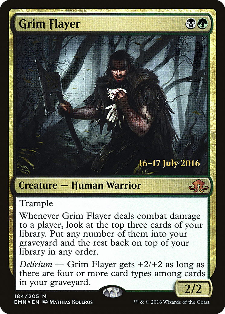 Grim Flayer (PRE-184) [Eldritch Moon Promos] Foil