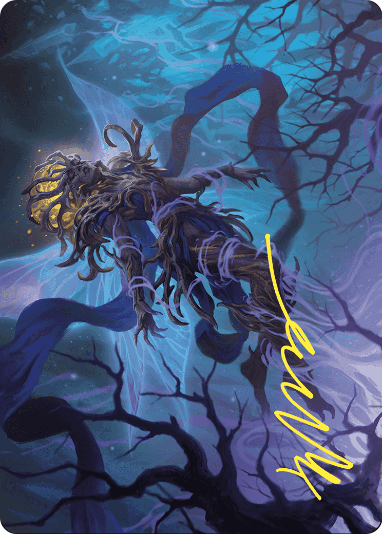 Sleep-Cursed Faerie // Sleep-Cursed Faerie (AWOE-008) (Borderless) [Wilds of Eldraine Art Series] Foil