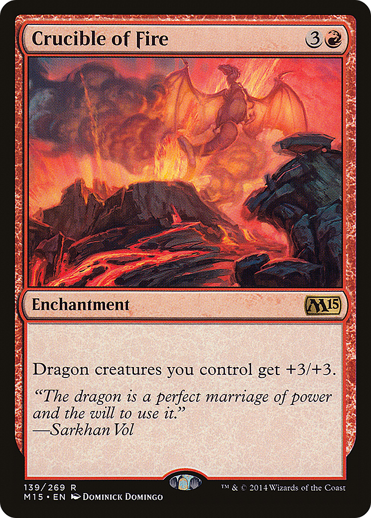 Crucible of Fire (M15-139) [Magic 2015] Foil