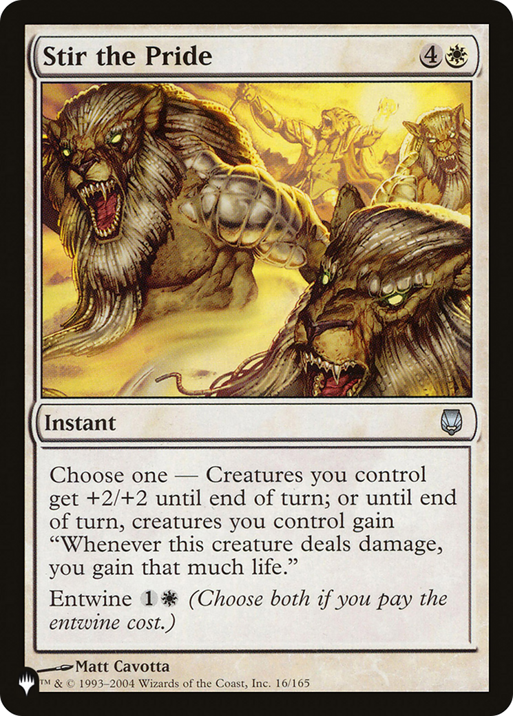 Stir the Pride (LIST-16/165) [The List]