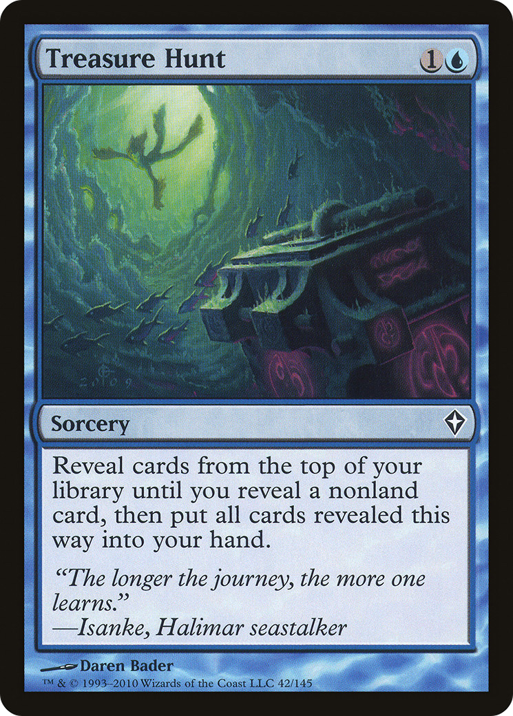 Treasure Hunt (WWK-042) [Worldwake] Foil