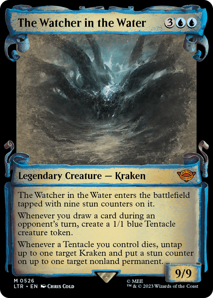 The Watcher in the Water (Showcase Scrolls) (LTR-526) [The Lord of the Rings: Tales of Middle-earth]
