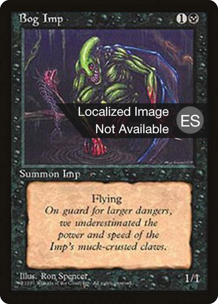 Bog Imp (4BB-123) [Fourth Edition Foreign Black Border]
