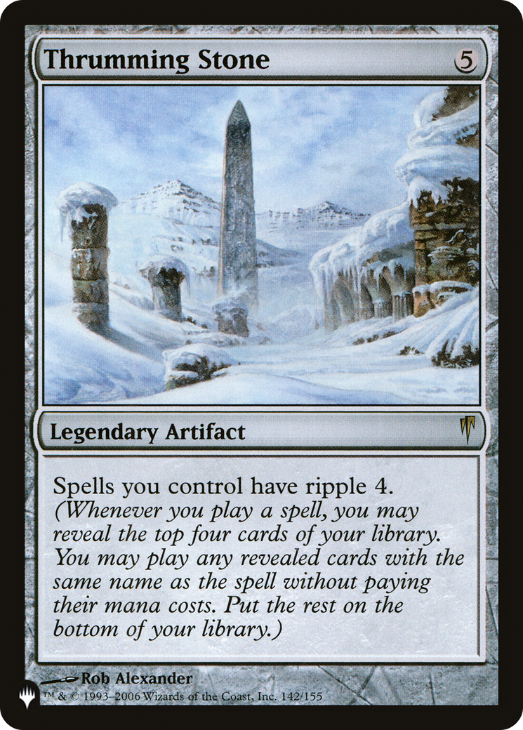 Thrumming Stone (LIST-142/155) [The List]