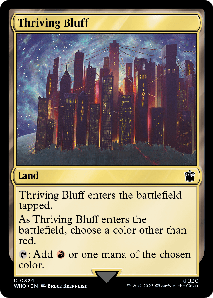 Thriving Bluff (WHO-324) [Doctor Who]