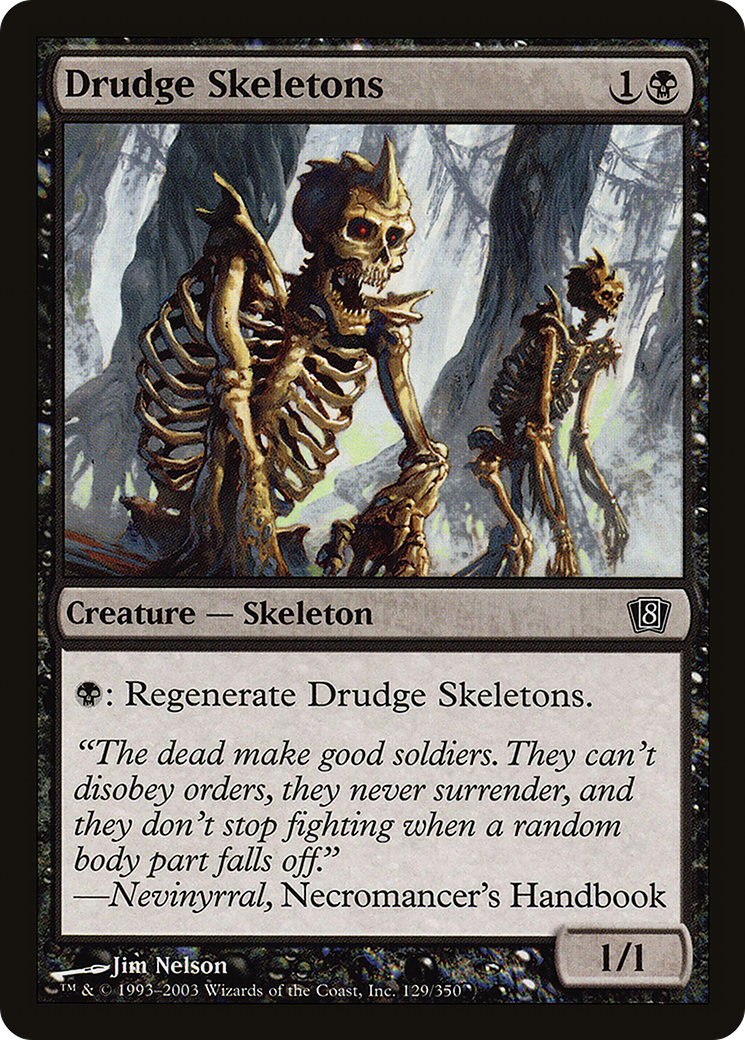 Drudge Skeletons (8ED-129) [8th Edition]