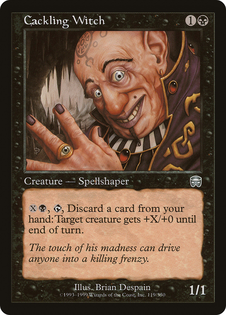 Cackling Witch (MMQ-119) [Mercadian Masques]