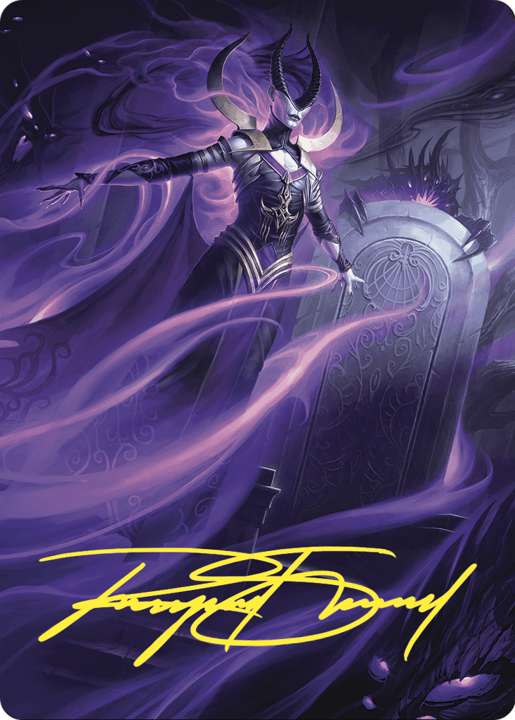 Ashiok, Wicked Manipulator // Ashiok, Wicked Manipulator (AWOE-010) (Borderless) [Wilds of Eldraine Art Series] Foil