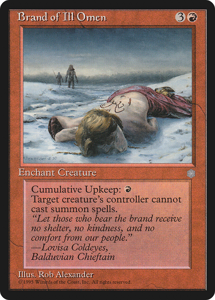 Brand of Ill Omen [Ice Age]