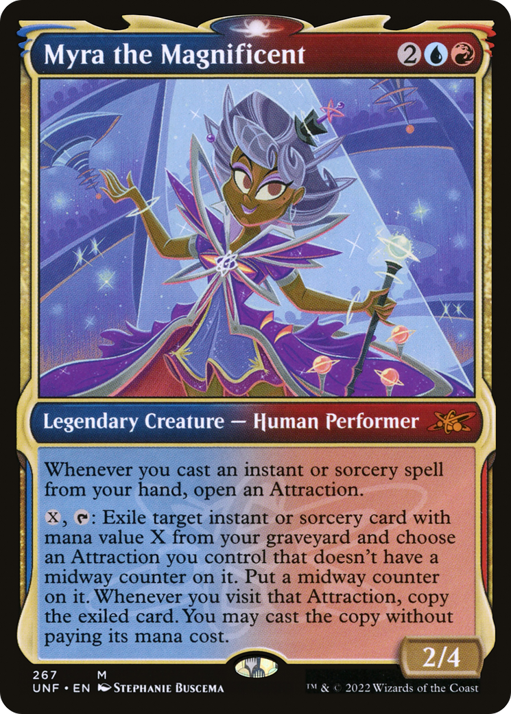 Myra the Magnificent (Showcase) (UNF-267) [Unfinity] Foil
