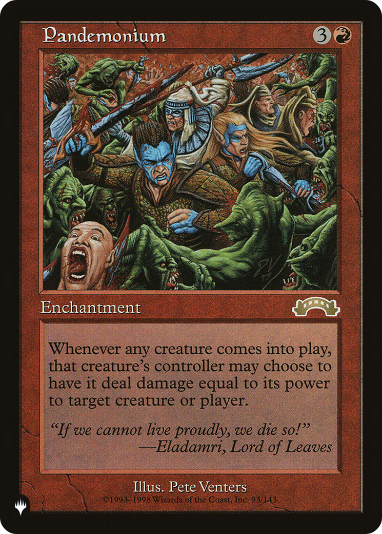 Pandemonium (EXO) (LIST-93/143) [The List]