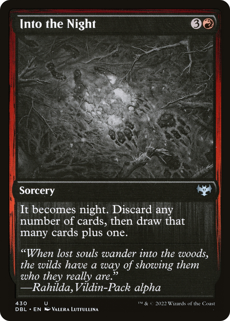 Into the Night (DBL-430) [Innistrad: Double Feature]