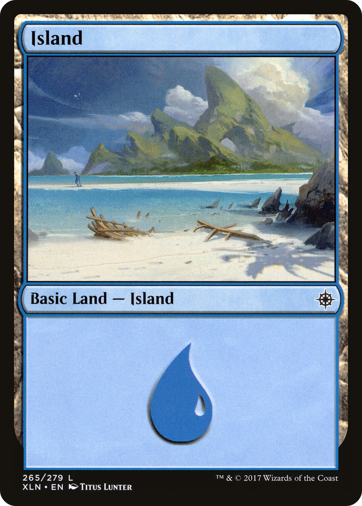 Island (XLN-265) [Ixalan] Foil