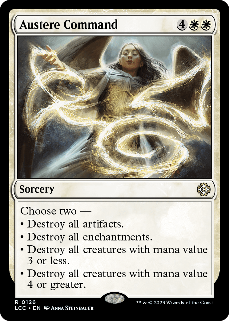 Austere Command (LCC-126) [The Lost Caverns of Ixalan Commander]