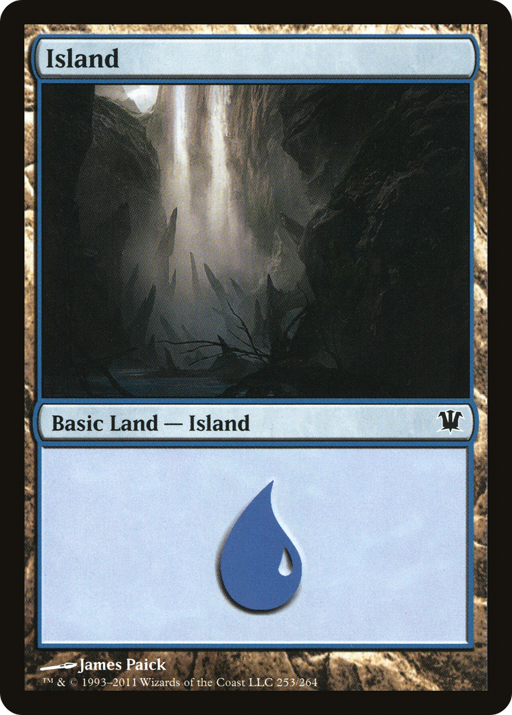 Island (ISD-253) [Innistrad] Foil