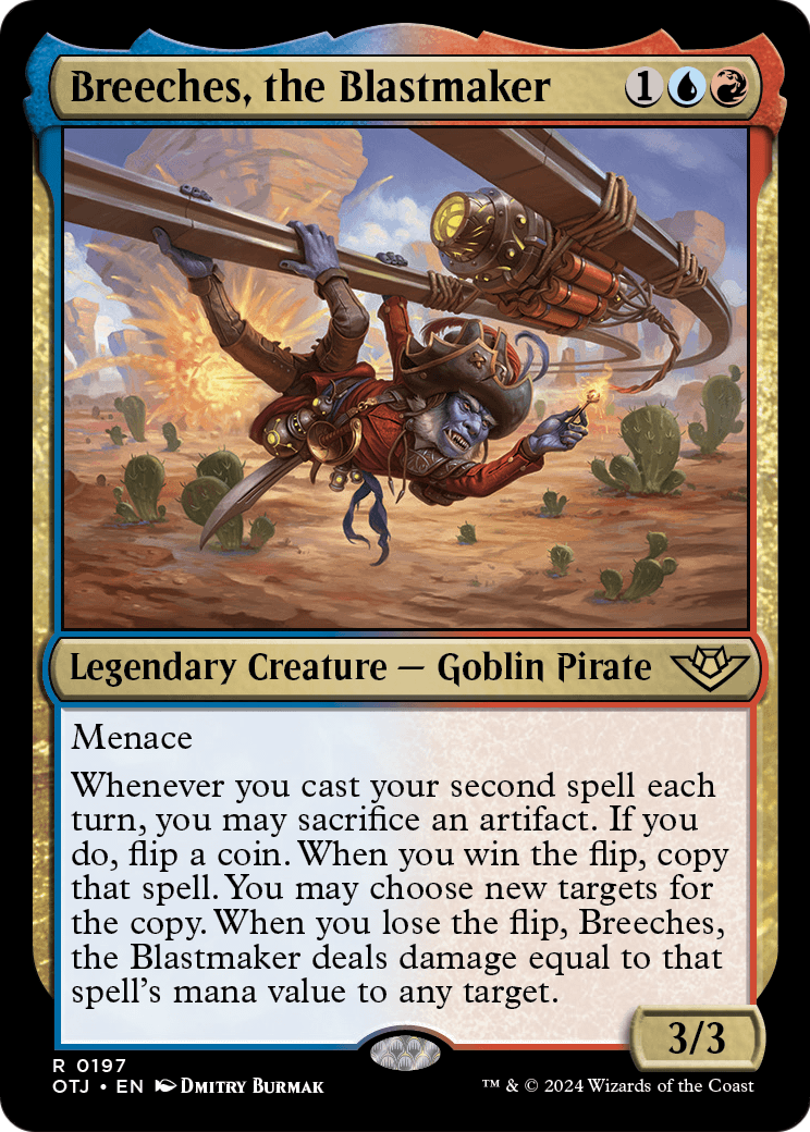Breeches, the Blastmaker - Foil [Outlaws of Thunder Junction]