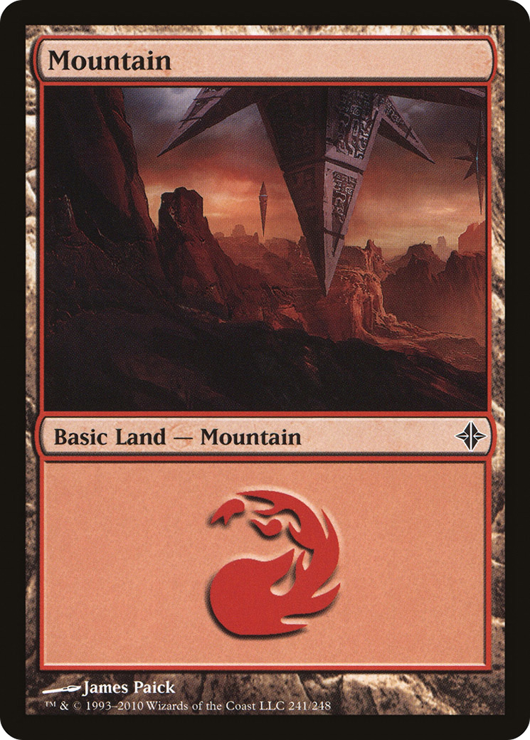 Mountain (ROE-241) [Rise of the Eldrazi] Foil