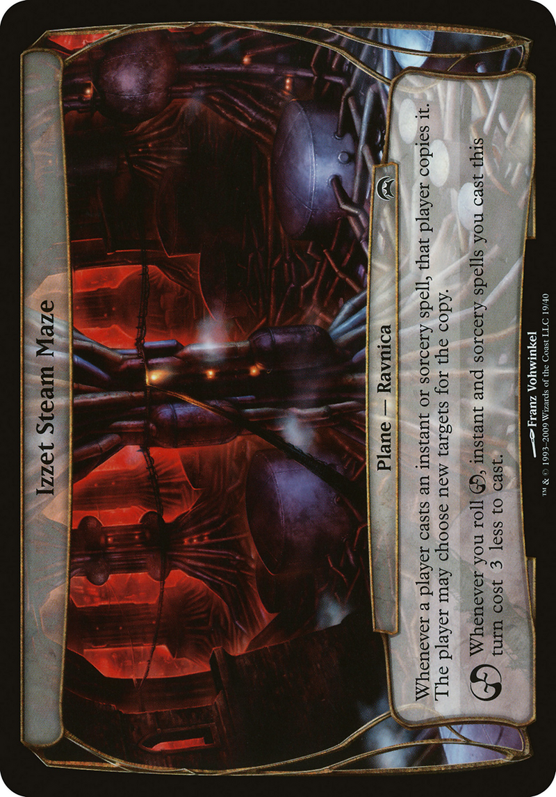 Izzet Steam Maze (Planechase) [Planechase Planes]