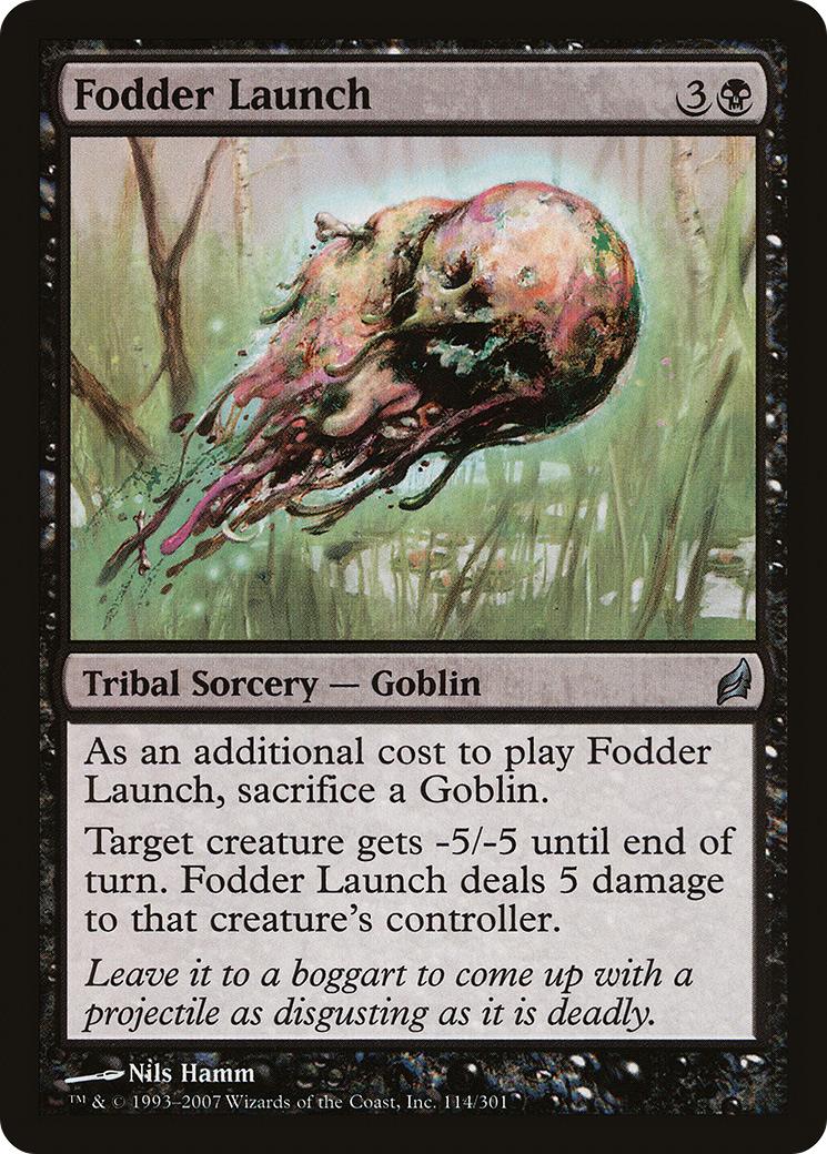 Fodder Launch (LRW-114) [Lorwyn] Foil
