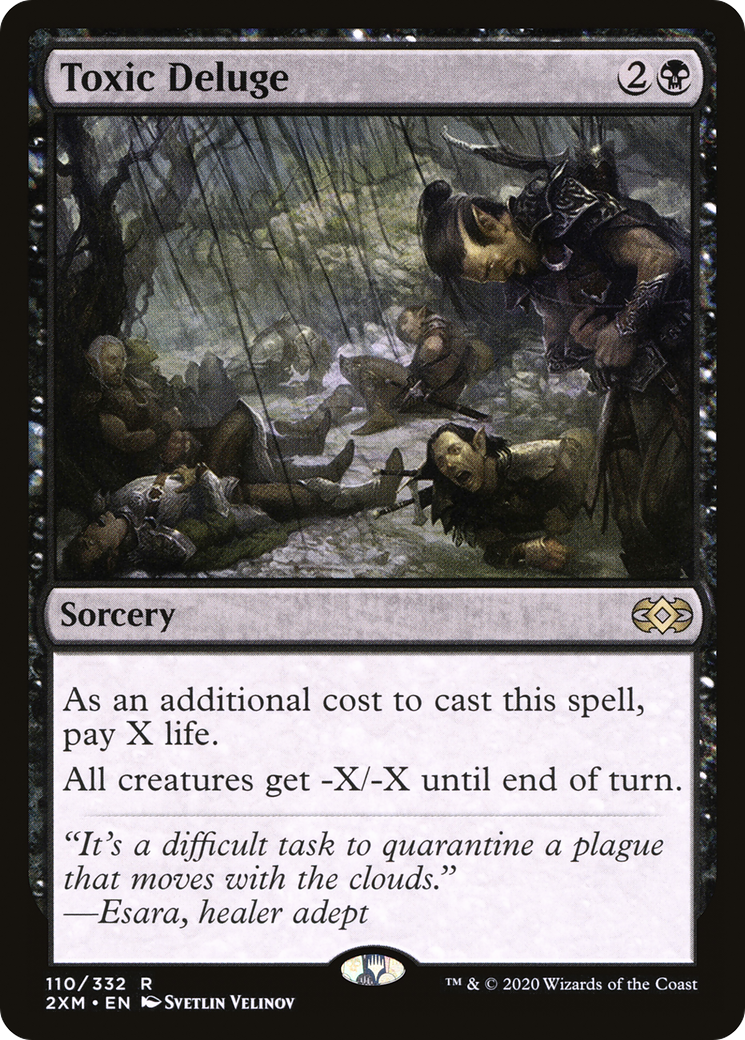 Toxic Deluge (2XM-110) [Double Masters] Foil