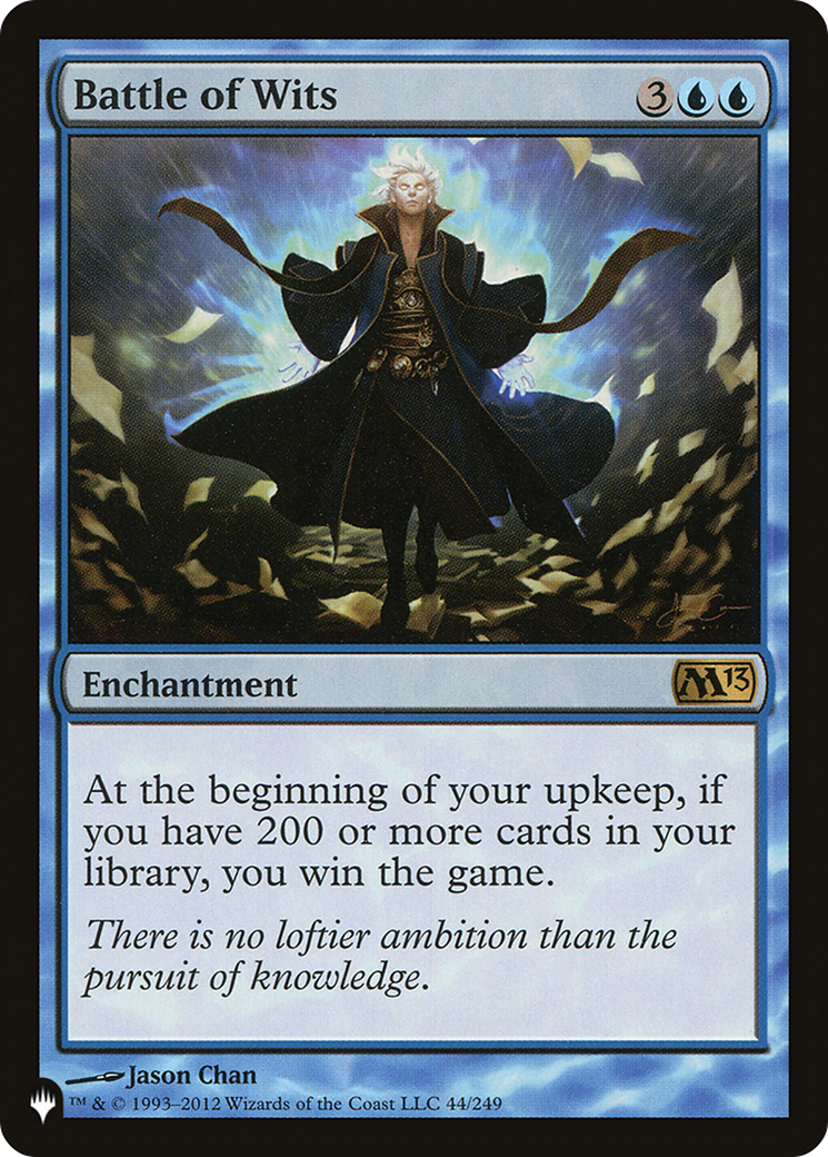 Battle of Wits (LIST-44/249) [The List]